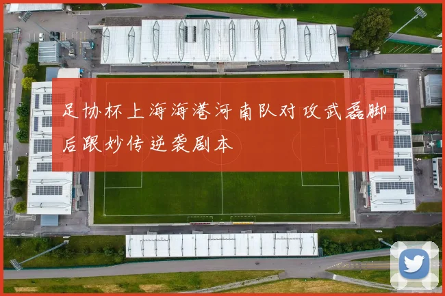 足协杯上海海港河南队对攻武磊脚后跟妙传逆袭剧本